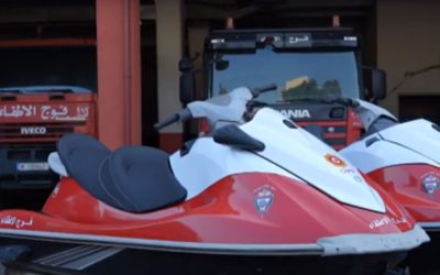 Coral donates two jet skis to Beirut Fire Regiment