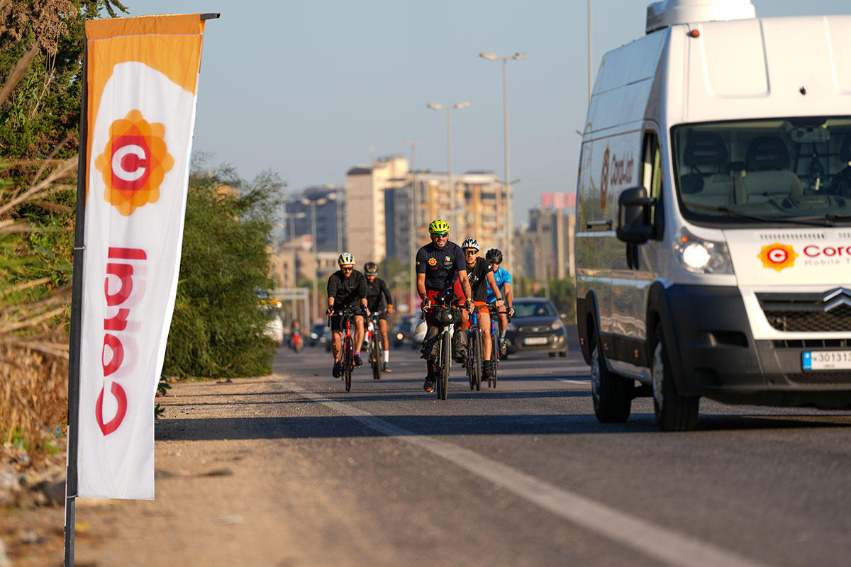 Coral Welcomes Ralph Khoury to Beirut After Two-Month Cycling Journey from Paris